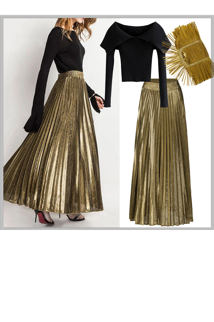 Σετ Sparley με Τοπ, Φούστα και Clutch