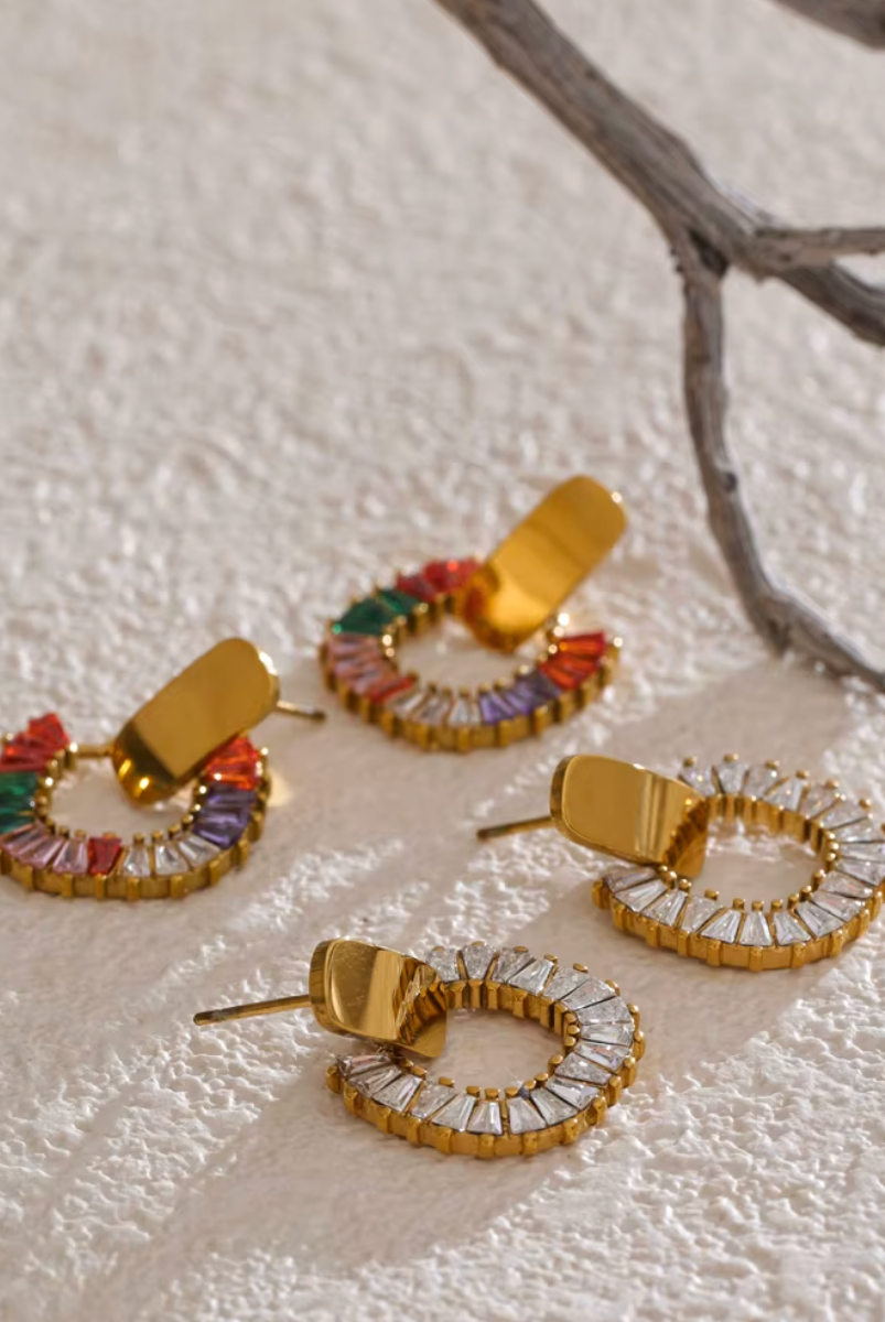 Noelia Σκουλαρίκια με Κρύσταλλα | Σκουλαρίκια - Earrings | Noelia Crystal Earrings