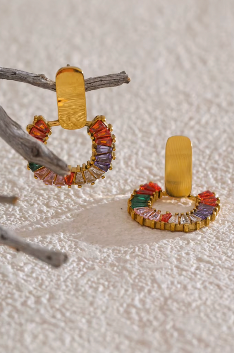 Noelia Σκουλαρίκια με Κρύσταλλα | Σκουλαρίκια - Earrings | Noelia Crystal Earrings