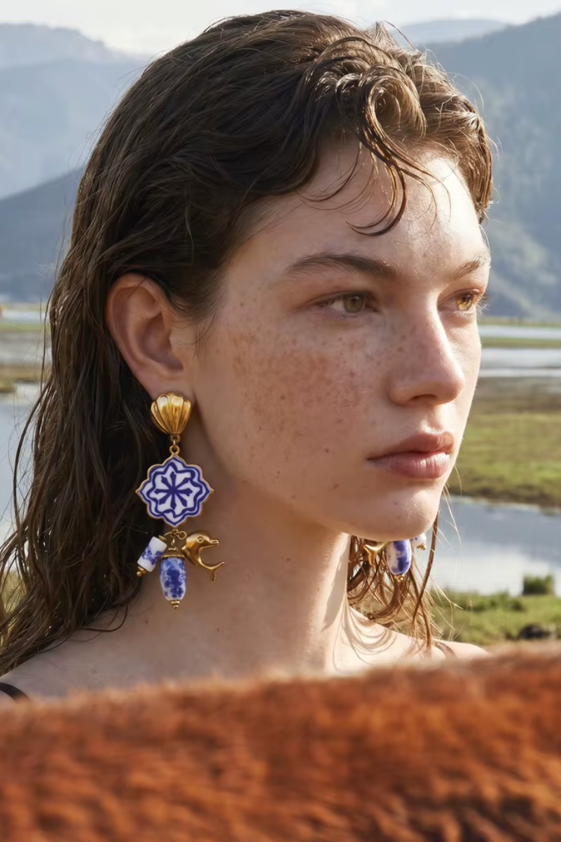 Nerina Χρυσά Σκουλαρίκια | Σκουλαρίκια - Earrings | Nerina Gold Earrings