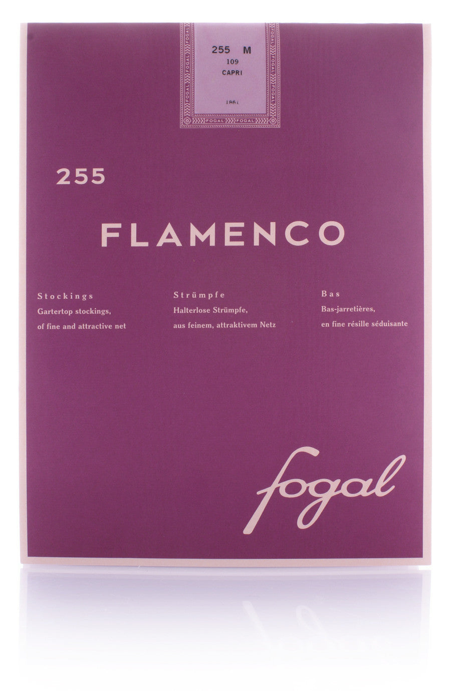 FOGAL 255 FLAMENCO Μαύρες Κάλτσες Δίχτυ