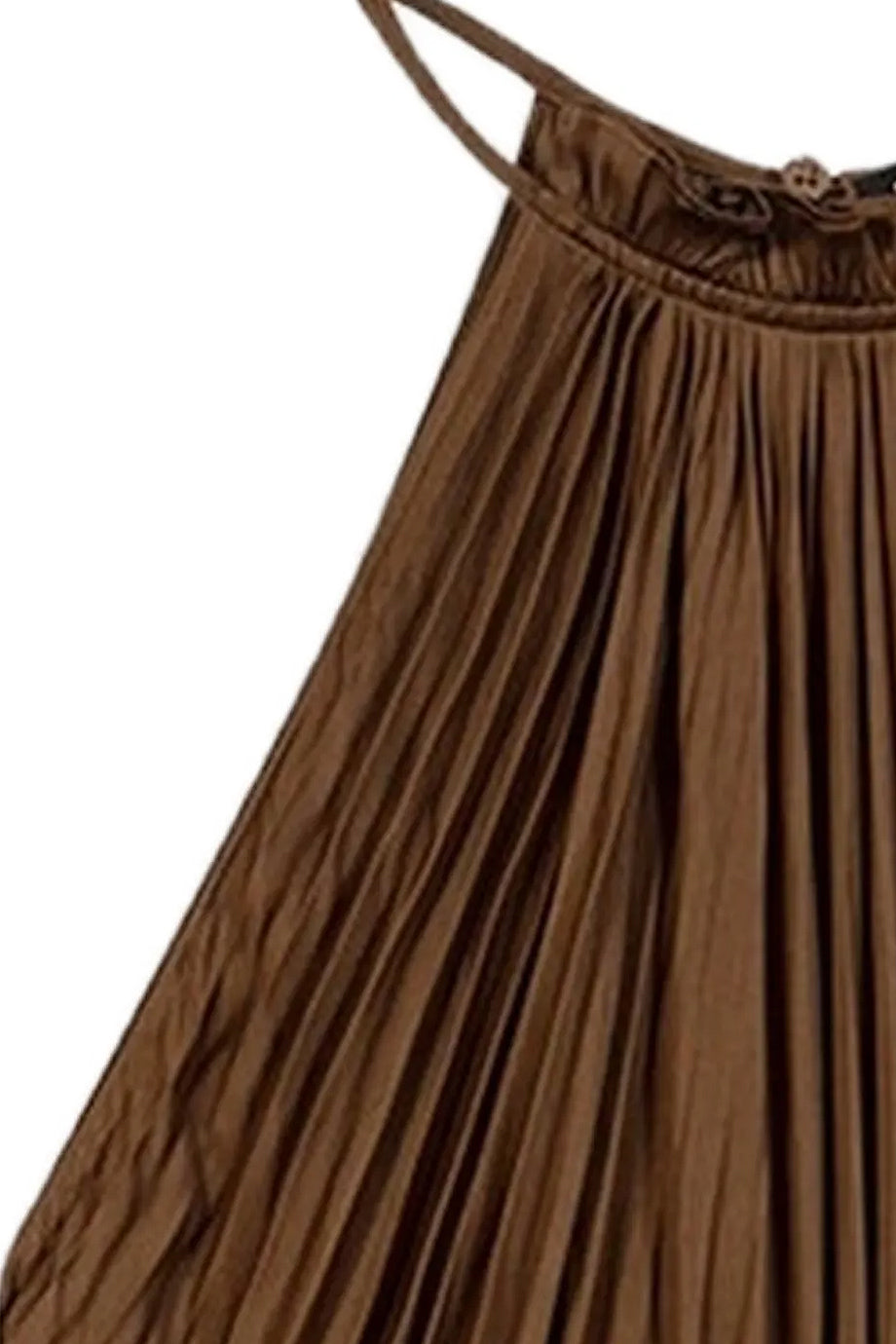 Valerisse Σατέν Πλισέ Φόρεμα | Γυναικεία Φορέματα - Evening dresses| Valerisse Satin Pleated Dress