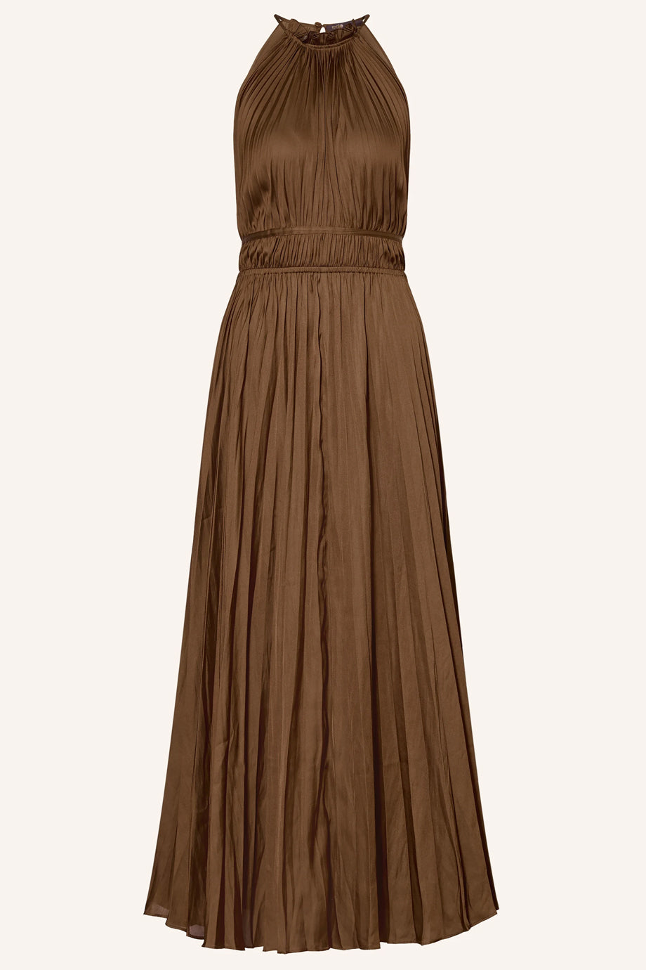 Valerisse Σατέν Πλισέ Φόρεμα | Γυναικεία Φορέματα - Evening dresses| Valerisse Satin Pleated Dress