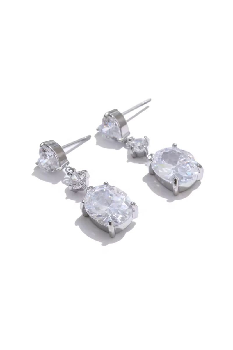 Eliane Σκουλαρίκια με Κρύσταλλα  | Σκουλαρίκια - Earrings | Eliane Crystal Earrings