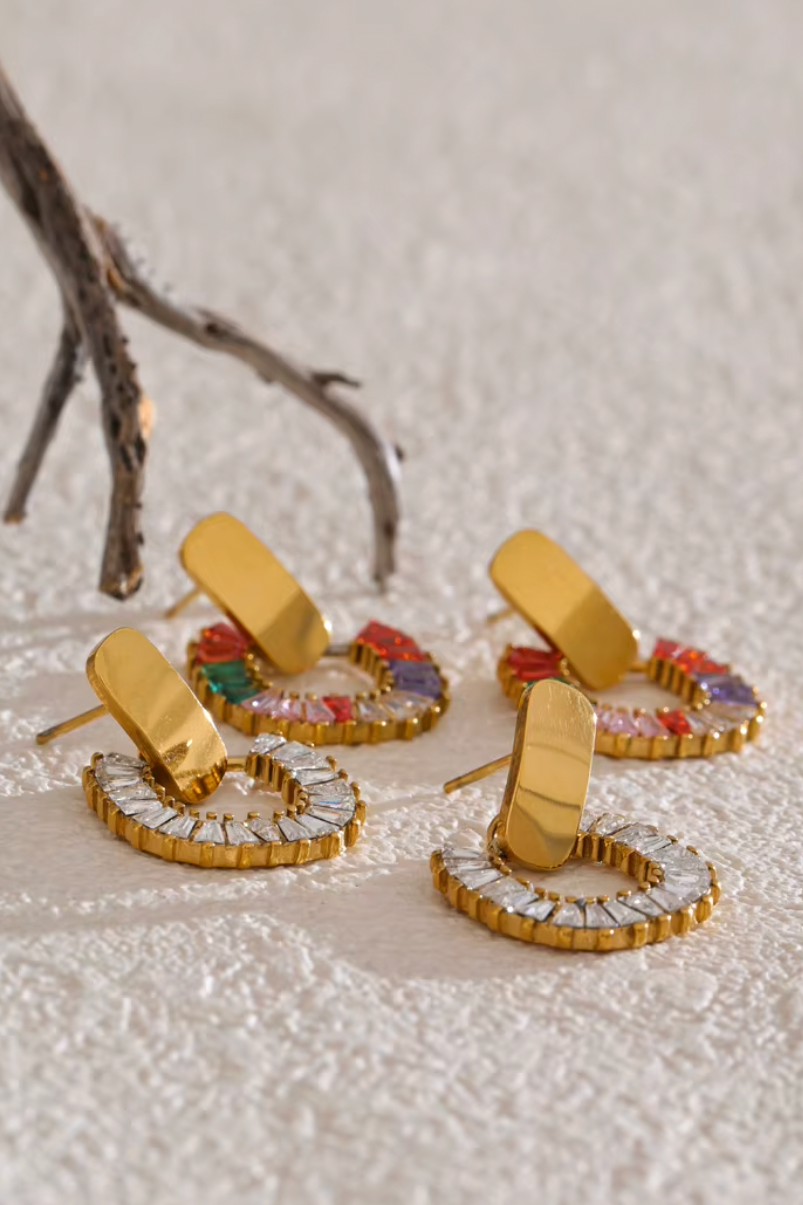 Noelia Σκουλαρίκια με Κρύσταλλα | Σκουλαρίκια - Earrings | Noelia Crystal Earrings