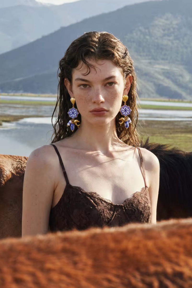 Nerina Χρυσά Σκουλαρίκια | Σκουλαρίκια - Earrings | Nerina Gold Earrings